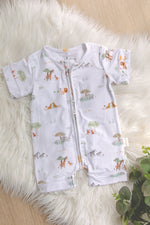 Load image into Gallery viewer, Bamboo Playsuit - Savanna