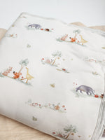 Load image into Gallery viewer, Bamboo Quilt Blanket - Garden