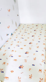 Load image into Gallery viewer, Bamboo Lyocell Bedsheets - Corgi
