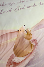 Load image into Gallery viewer, Bamboo Swaddle - All Things Bright & Beautiful