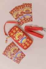 Load image into Gallery viewer, RUYI如意 Ang Bao/Phone carry pouch
