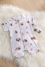 Load image into Gallery viewer, *RESTOCKED* Bamboo Playsuit - No Otter Place Like Home (2025)

