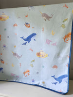 Load image into Gallery viewer, Organic Bath Towel - Ocean
