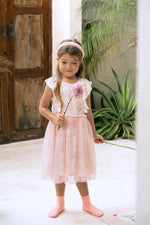 Load image into Gallery viewer, *RESTOCKED* Bamboo Tulle Dress - Fairy Bloom
