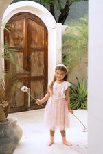 Load image into Gallery viewer, *RESTOCKED* Bamboo Tulle Dress - Fairy Bloom
