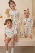 Load image into Gallery viewer, Bamboo Footie - Save Our Planet
