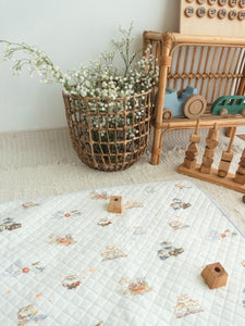 *PRE-ORDER* Bamboo Waterproof Bed Mat (Small) - Imagination