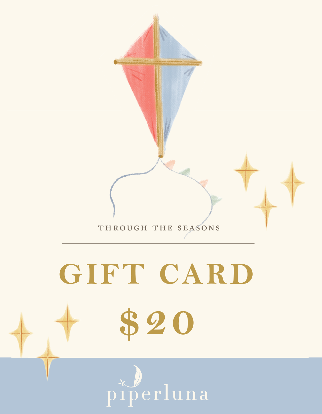 Gift card - Moonwash