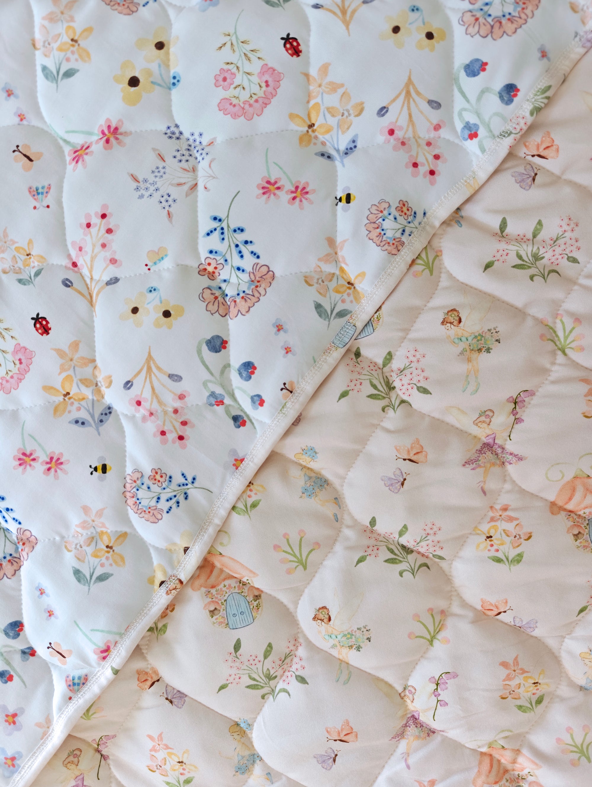 [ RESTOCKED! ] Bamboo Quilt Blanket - Fairy Bloom
