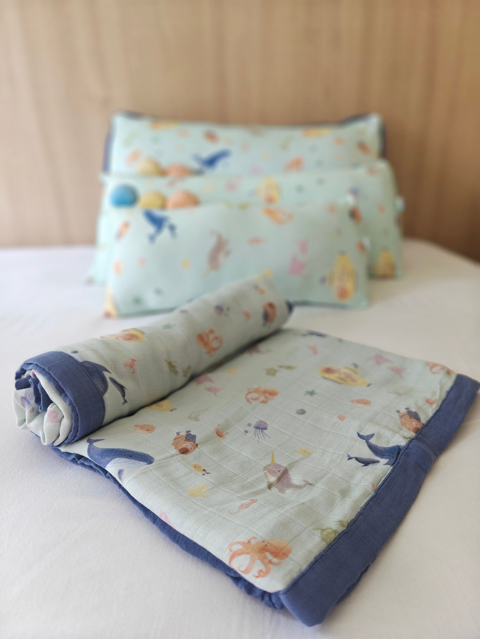Bamboo Blanket - Ocean
