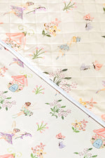 Load image into Gallery viewer, Modal Waterproof Bed Mat (With Wings) - Fairy Bloom

