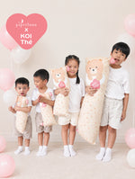 Load image into Gallery viewer, Lovey &amp; Pillow - KOI BEAR HEART
