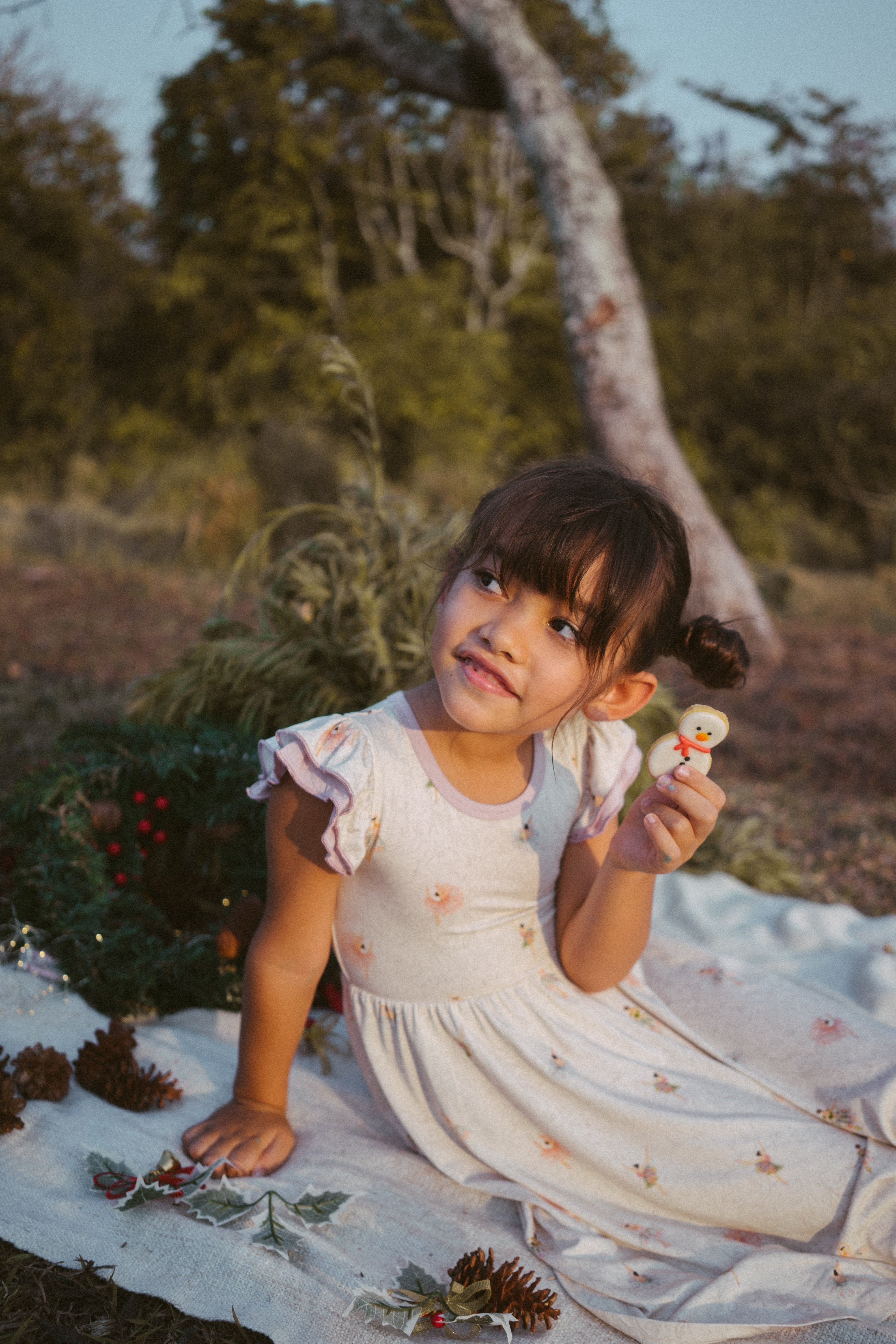 Bamboo Twirl Dress - Ballerina