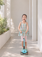 Load image into Gallery viewer, Bamboo Singlet Biker shorts set - Bubblegum
