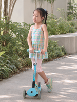 Load image into Gallery viewer, Bamboo Singlet Biker shorts set - Bubblegum

