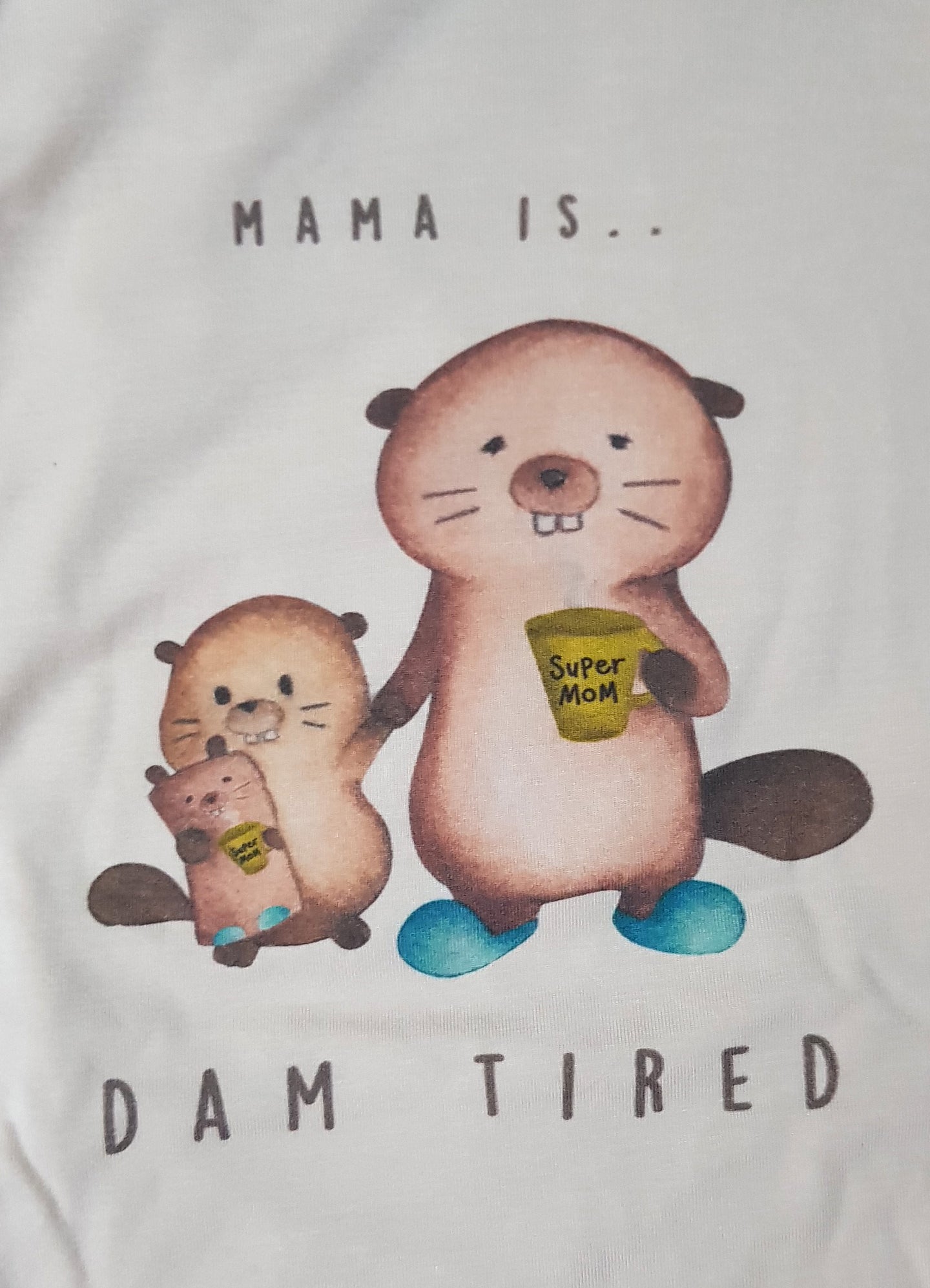 Baby/Toddler Pyjamas set - Dam Tired