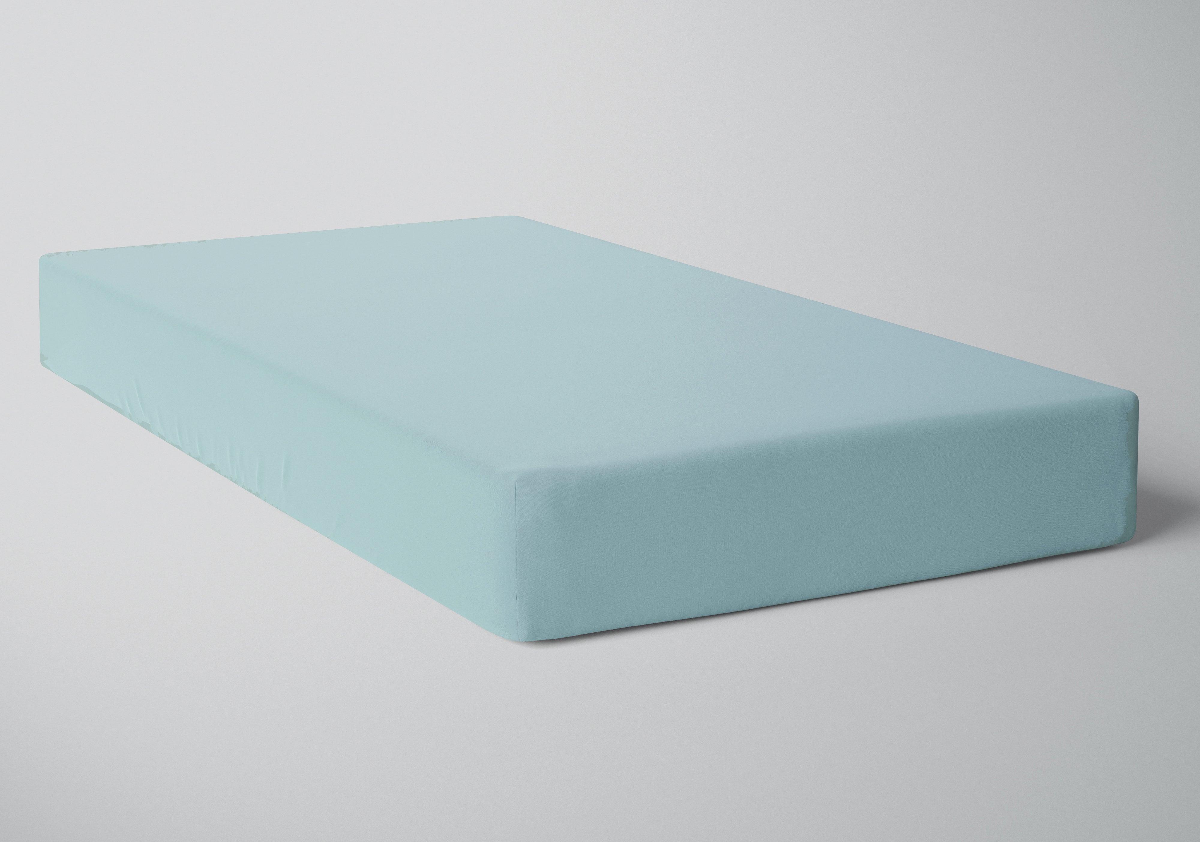 Bamboo Lyocell Cot Sheet - Frost