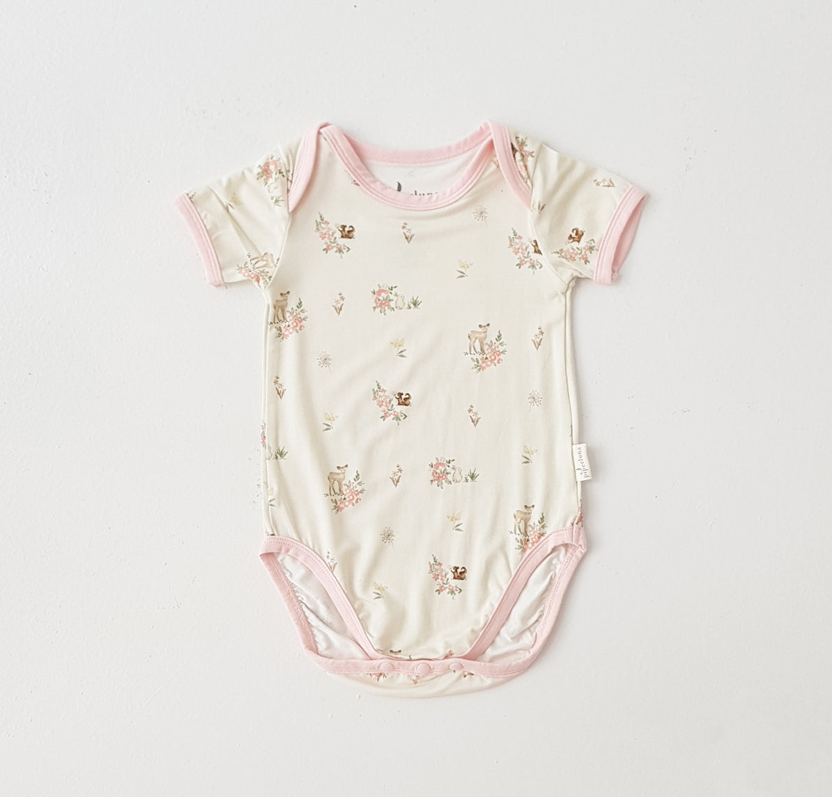 Bamboo Bodysuit Onesie - Whimsical Forest