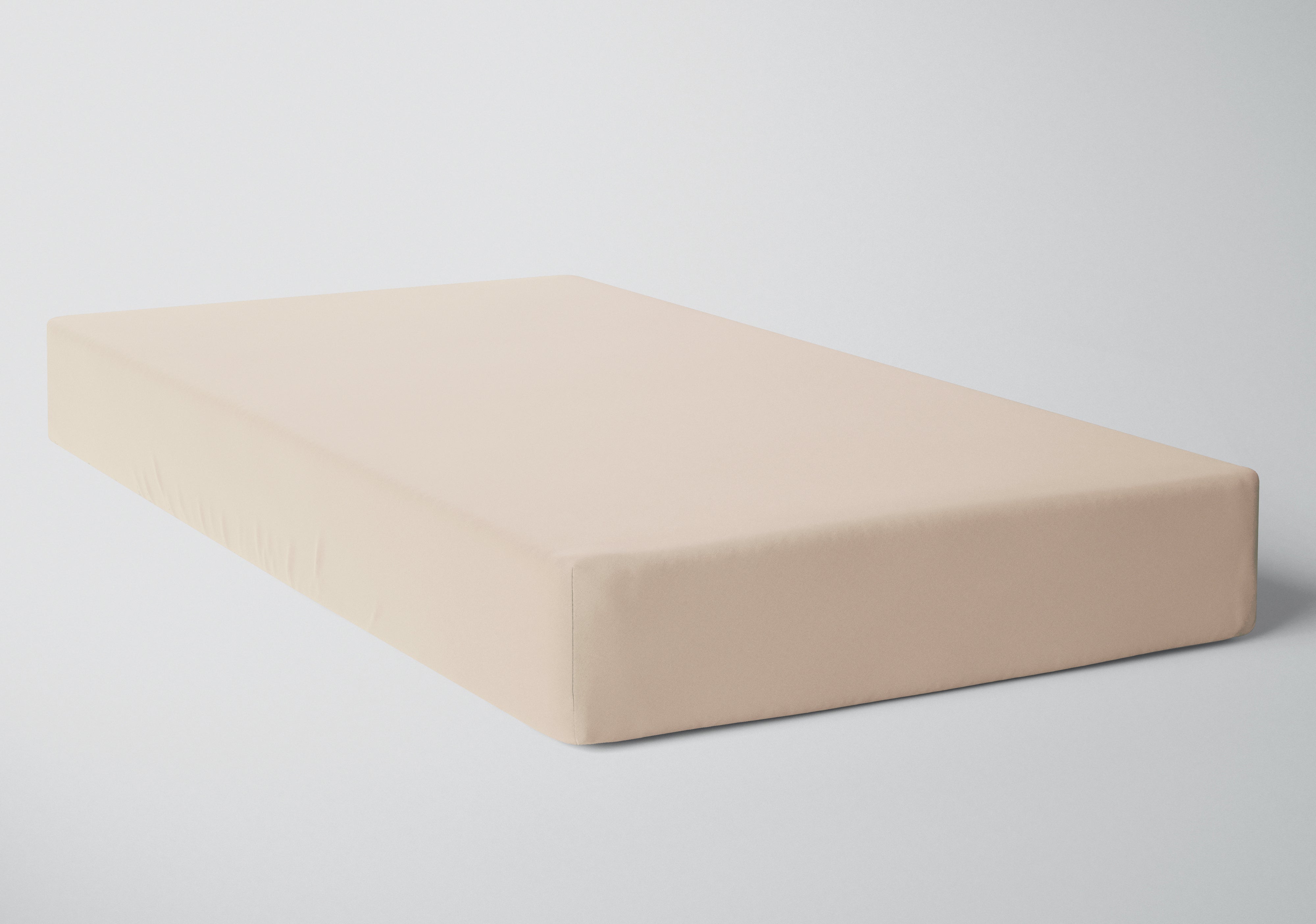 Bamboo Lyocell Cot Sheet - Toasted Oatmeal